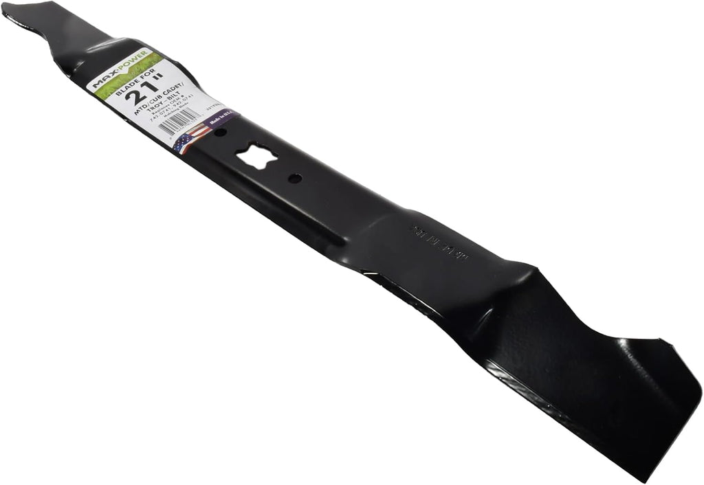 Maxpower 331528B Mulching Blade for some 21 Inch Cut MTD/Cub Cadet/Troy-Bilt Replaces 742-0741, 942-0741, CMXGZAM100067