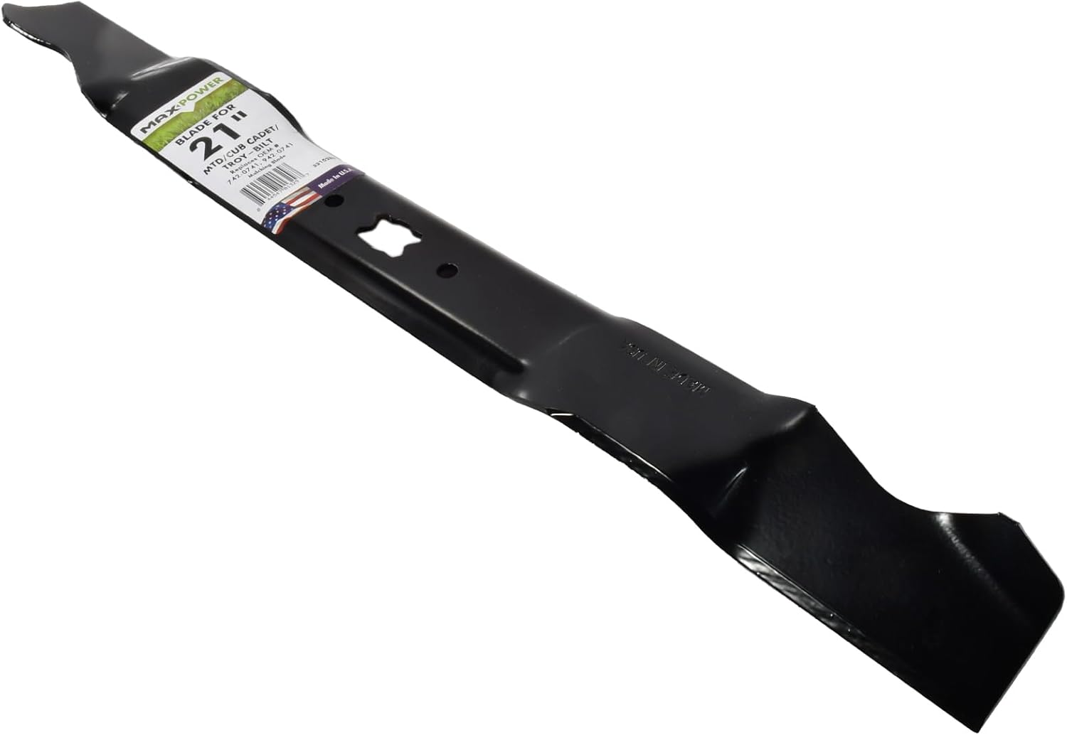 Maxpower 331528B Mulching Blade for some 21 Inch Cut MTD/Cub Cadet/Troy-Bilt Replaces 742-0741, 942-0741, CMXGZAM100067