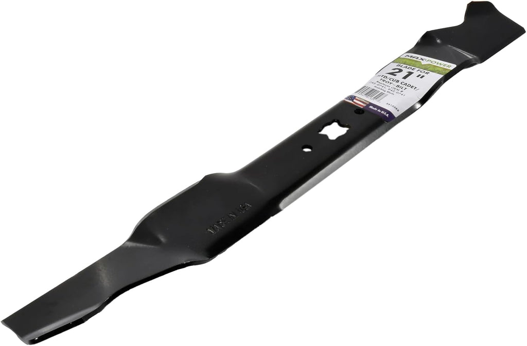Maxpower 331528B Mulching Blade for some 21 Inch Cut MTD/Cub Cadet/Troy-Bilt Replaces 742-0741, 942-0741, CMXGZAM100067