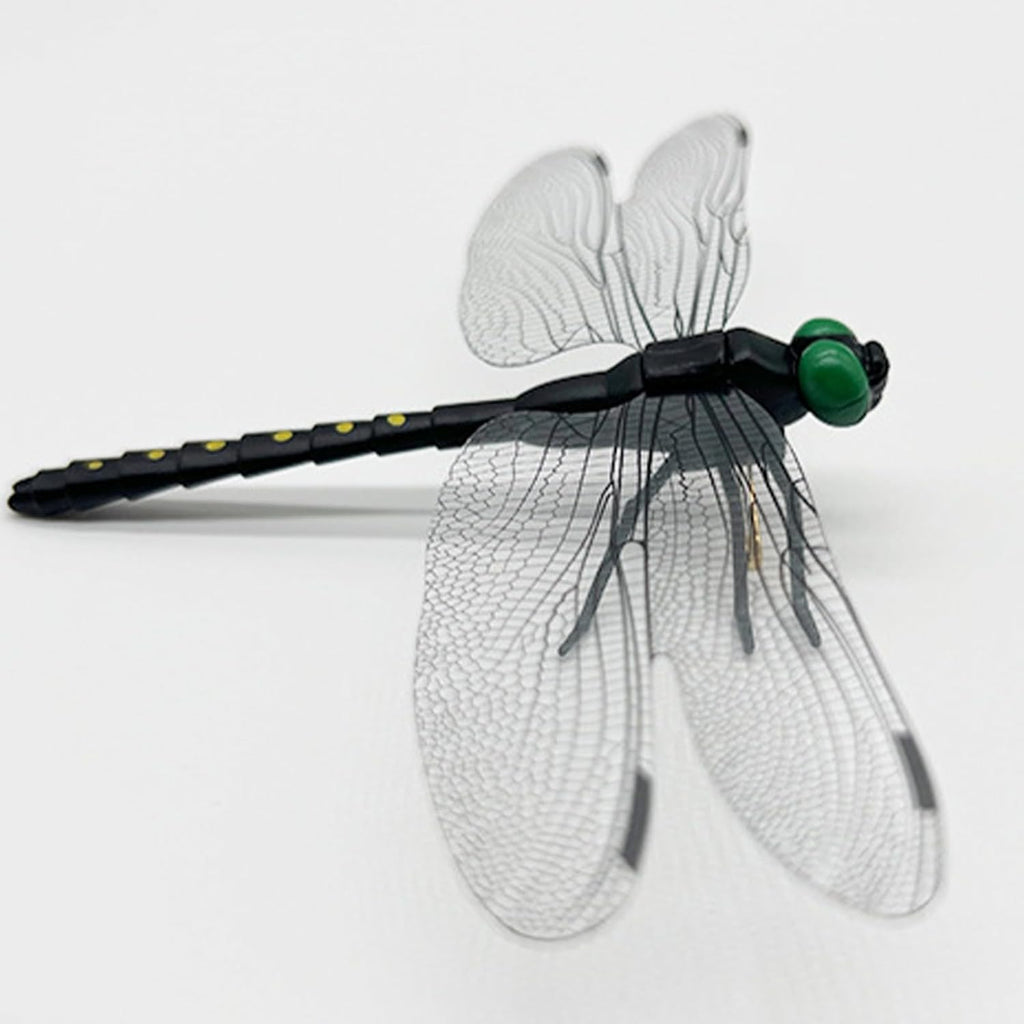 2026 New 40 Pcs Dragon Fly Clips for Bugs Repellent, 3D Artificial Dragonfly Hat Clip, Dragonfly Garden Decor (10PCS)
