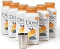 Dose for Your Liver Cleanse Detox & Repair, Made with Organic Milk Thistle Supplement with Turmeric, Dandelion, Ginger, and Orange, Supports Healthy Liver Function,16oz Bottle, 6 Pack (6 Week Supply)