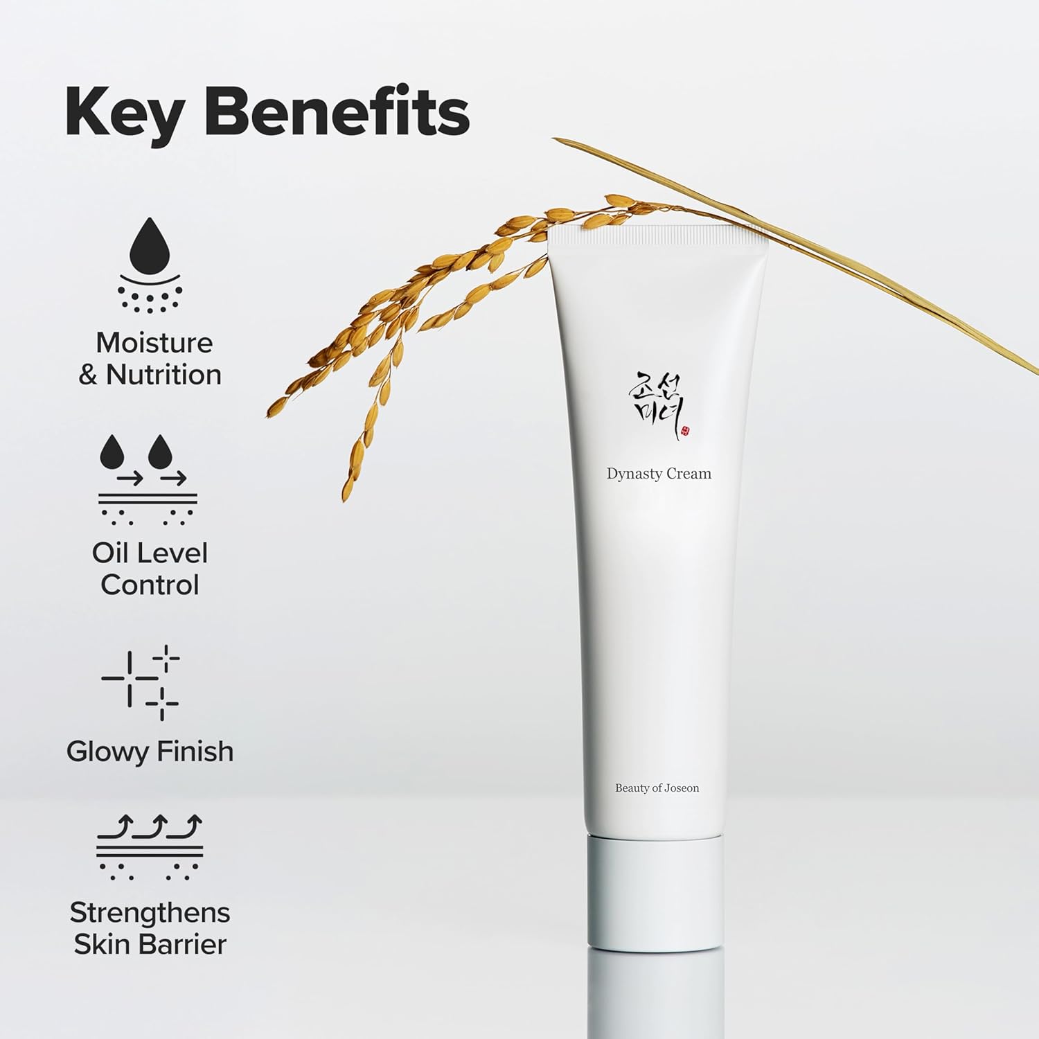 Beauty of Joseon Dynasty Cream Hydrating Face Moisturizer for Dry, Sensitive Skin, Korean Skincare for Men and Women 100ml, 3.38 fl.oz