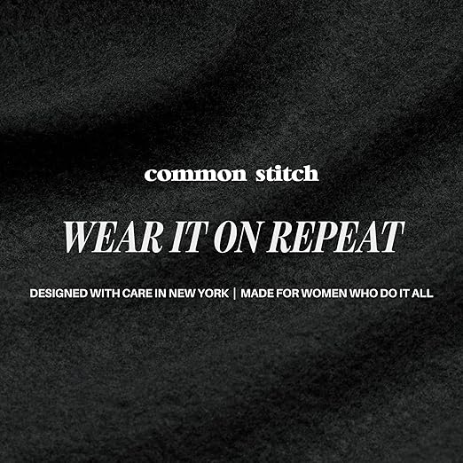 Common Stitch 3 Pack Wide Leg Fleece Lounge Sweatpants for Women — Deep Pockets, Relaxed Fit, Elastic Drawstring Waist
