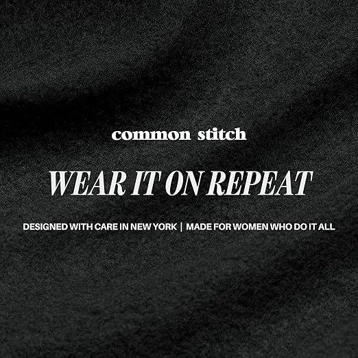 Common Stitch 3 Pack Wide Leg Fleece Lounge Sweatpants for Women — Deep Pockets, Relaxed Fit, Elastic Drawstring Waist