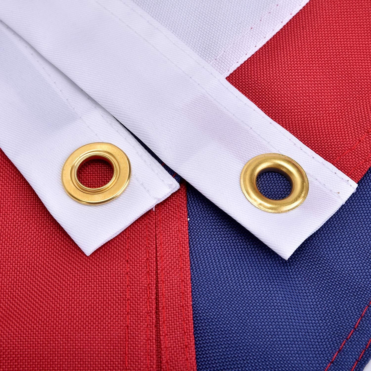 American Flags for Outside 3x5, HeavyDuty American Flag for High Wind Outdoor, UV Protected/Sewn Stripes/Embroidered Stars/Brass Grommets, US Flag Built for The Toughest Conditions
